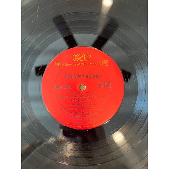 14 Of Countrys Best Country Bound Vinyl Record Album CSP WU-3580 - Picture 4 of 5